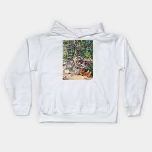 Beneath The Fig Tree, Debajo de la Higuera Kids Hoodie